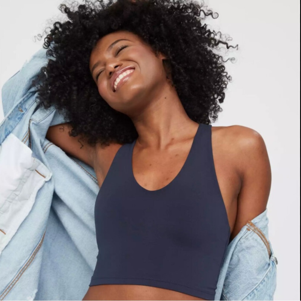 Women's Navy Sports Bra